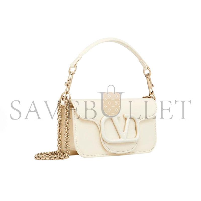 Va1e*ntin0 GARAVANILOCÒ LEATHER SHOULDER BAG WB0K531YS098 (19*10.5*5cm)